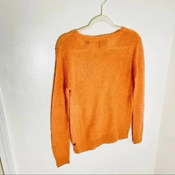 NWT Scotch & Soda Maison Scotch Peach Knit Long Sleeve Crew Neck Sweater - Picture 3 of 7